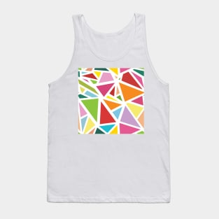 Colorful triangles pattern 1 Tank Top